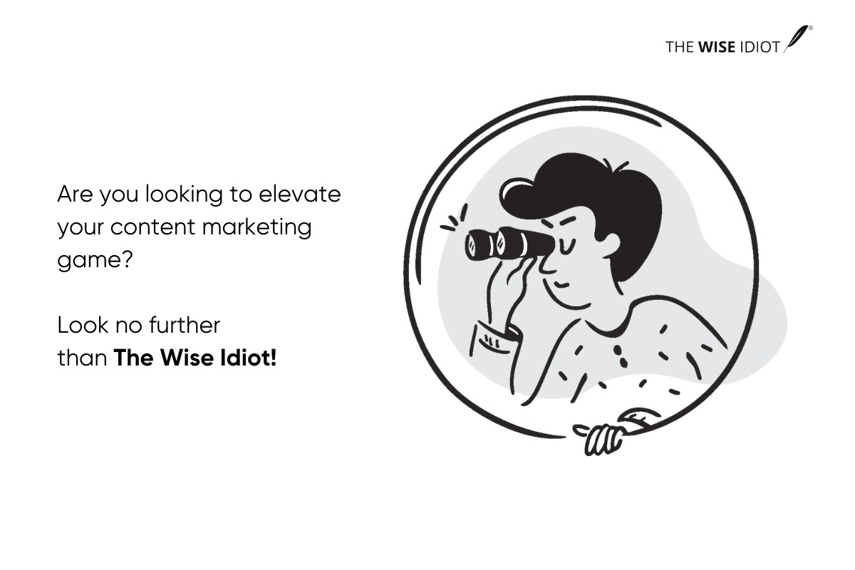 Are you looking to elevate your content marketing game Look no further than The Wise Idiot!